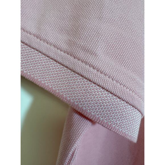 NWT Izod Advantage Performance Natural Stretch Large Peony Polo Blue Trim & Logo - Picture 6 of 7